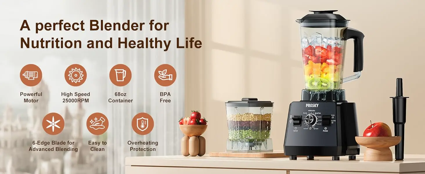 Detaliu produs — PRASKY Blender, imagine 1